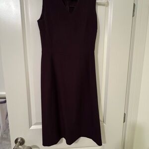 MM Lafleur Classic Black Midi Dress